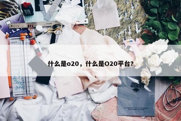 什么是o20，什么是O20平台?