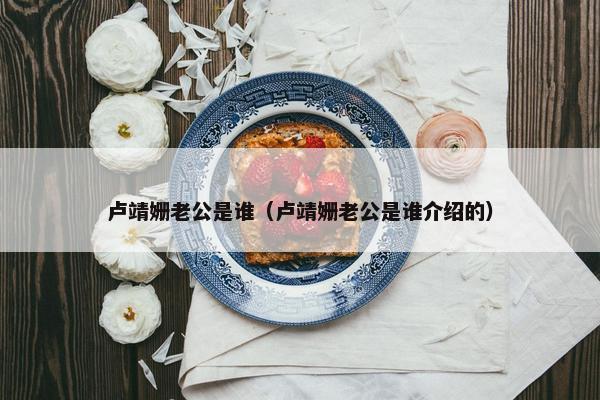 卢靖姗老公是谁（卢靖姗老公是谁介绍的）