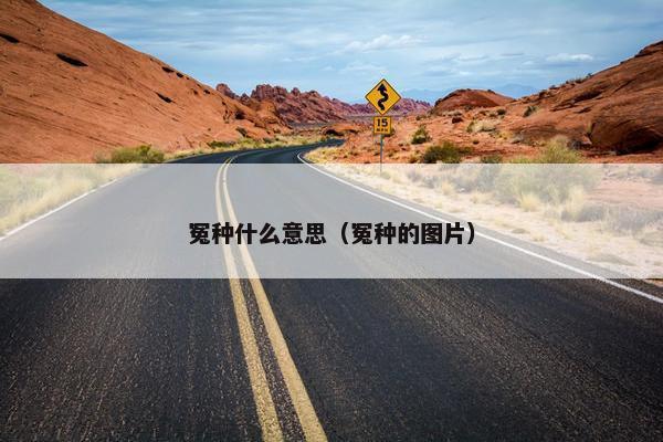 冤种什么意思（冤种的图片）