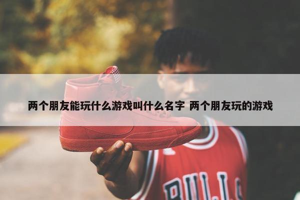 两个朋友能玩什么游戏叫什么名字 两个朋友玩的游戏