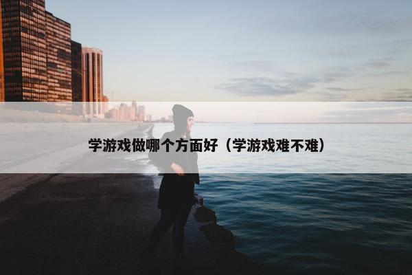 学游戏做哪个方面好（学游戏难不难）