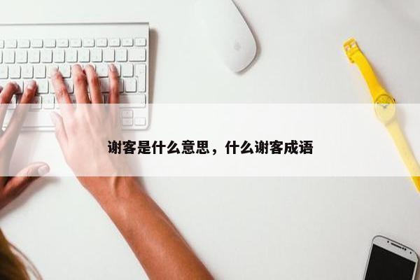 谢客是什么意思，什么谢客成语