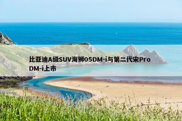 比亚迪A级SUV海狮05DM-i与第二代宋Pro DM-i上市